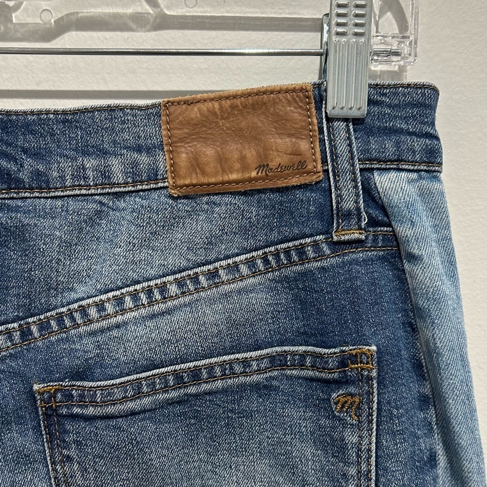 Madewell Cruiser Straight Two-Tone Jeans Sz 27 - Picture 9 of 12
